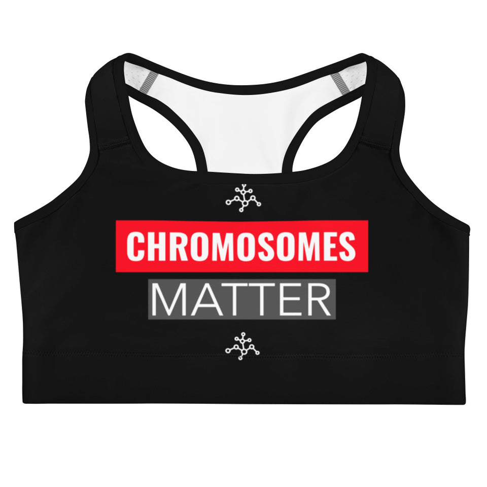 Chromosomes Matter Custom WOMEN'S Sports Bra