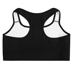 Owl Loves You - Owl In Hearts Graphic Custom Sports bra