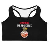 Magic Sports bra - Warning, I'm Addictive - Potion Bottle Graphic
