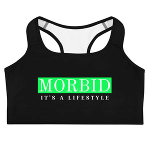 Morbid - It's A Lifestyle Custom Sports bra
