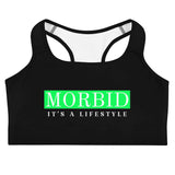 Morbid - It's A Lifestyle Custom Sports bra