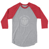 Save The Earth - Stop Giving Birth Custom 3/4 sleeve raglan shirt