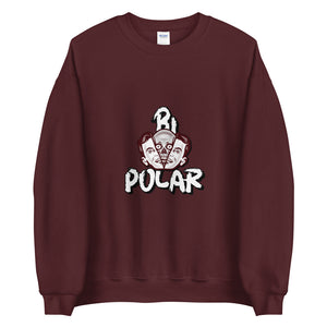 Bi-Polar - Splitting Head Logo Custom Unisex Sweatshirt