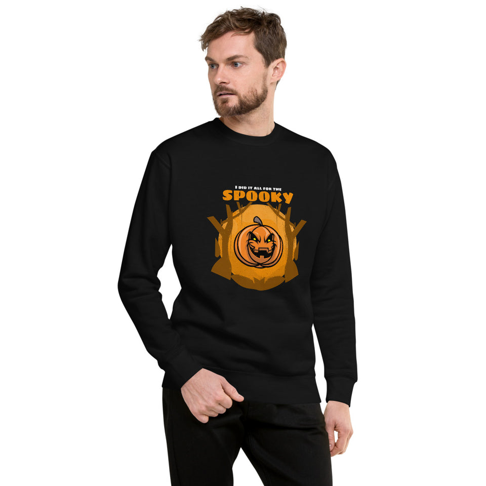 I Did It All For The Spooky - Jack-O Custom Unisex Fleece Pullover