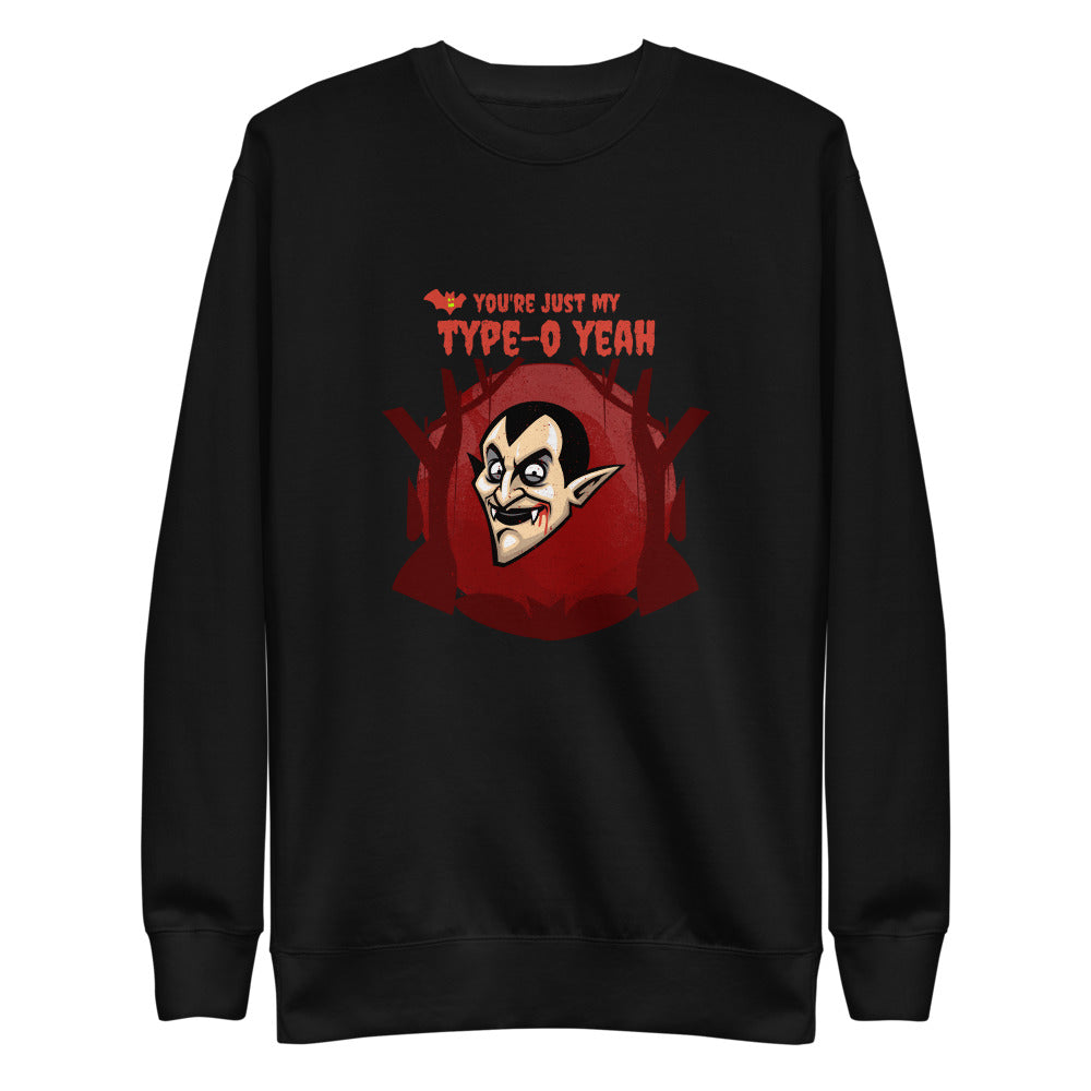 Funny Vampire Halloween Custom Unisex Fleece Pullover