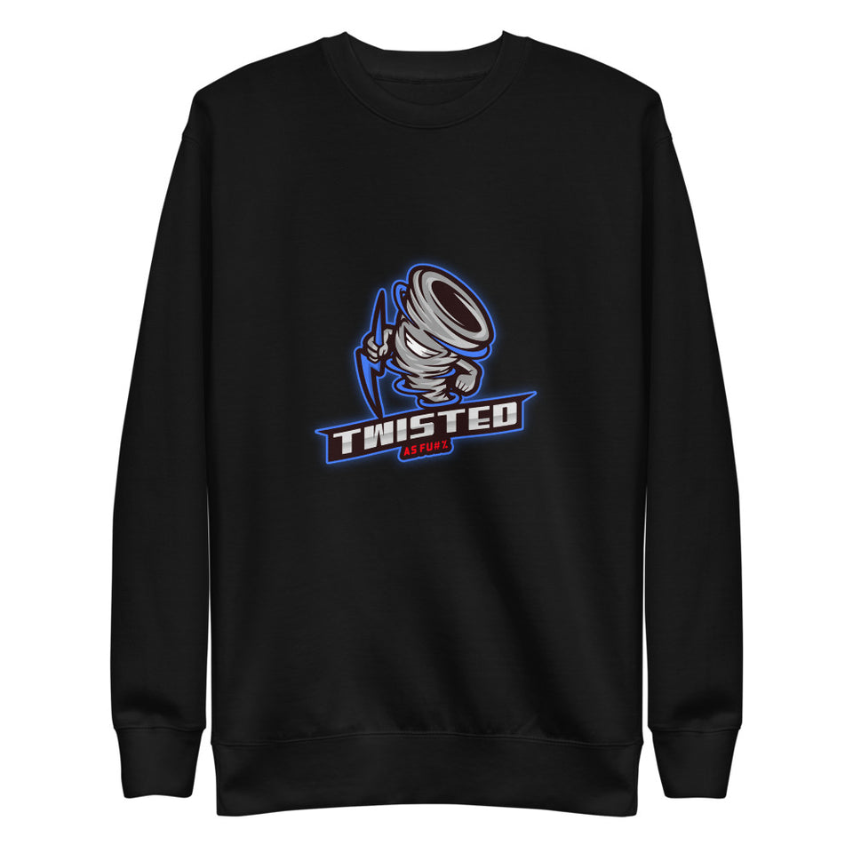 Twisted As F$%K - Tornado Logo - Custom Unisex Fleece Pullover