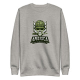 America - Love it or Leave it - Skull Trooper Custom Unisex Fleece Pullover