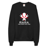 M.A.M.A. - Make America Metal Again - Skull & Bones w/ Star Logo Custom Unisex fleece sweatshirt