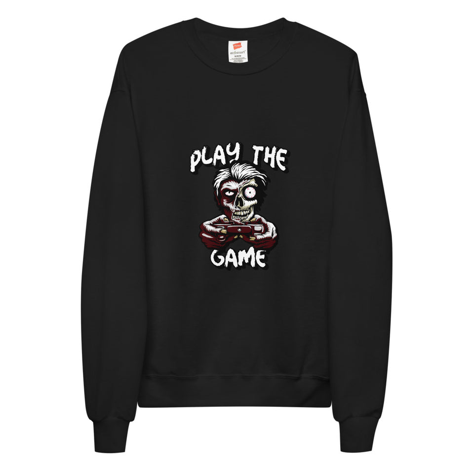 Play The Game - Zombie Logo Custom Unisex fleece sweatshirt
