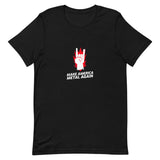 Make America Metal Again Devil Horn Logo Short-Sleeve Unisex T-Shirt