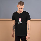 Make America Metal Again Devil Horn Logo Short-Sleeve Unisex T-Shirt