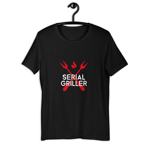Serial Griller Custom Short-Sleeve Unisex T-Shirt