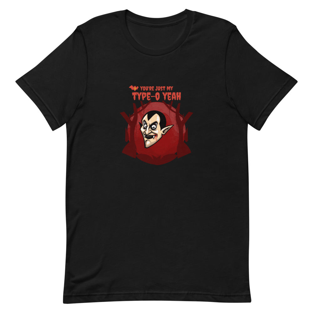 Funny Vampire Halloween Custom Short-Sleeve Unisex T-Shirt