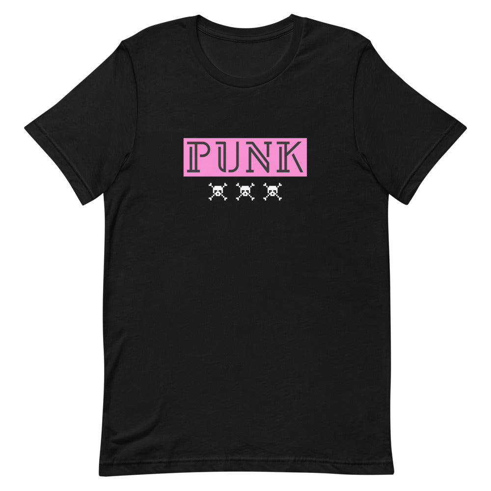 Punk Stamp Candy Skulls Logo Custom Short-Sleeve Unisex T-Shirt