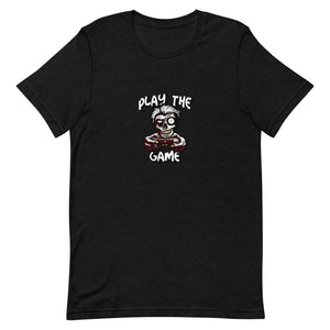 Play The Game - Zombie Controller Pad Logo Short-Sleeve Unisex T-Shirt