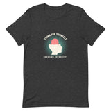 Think For Yourself, Question Authority Custom Short-Sleeve Unisex T-Shirt