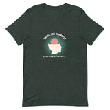 Think For Yourself, Question Authority Custom Short-Sleeve Unisex T-Shirt
