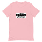 Straight Outta Quarantine Custom Short-Sleeve Unisex T-Shirt