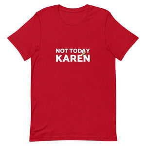 Not Today Karen Pacifier Logo Short-Sleeve Unisex T-Shirt