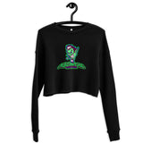 Absinthe - The Green Fairy Custom Crop Sweatshirt