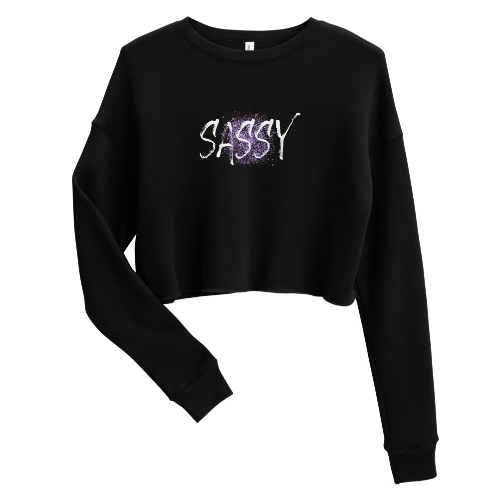 Sassy Clothing Custom Crop Sweatshirt