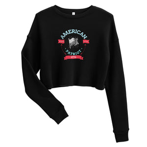 American Patriot Clothing Custom Crop Sweatshirt