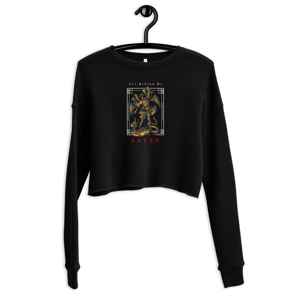 Religious Custom Crop Sweatshirt