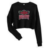 Beast Mode Custom Crop Sweatshirt