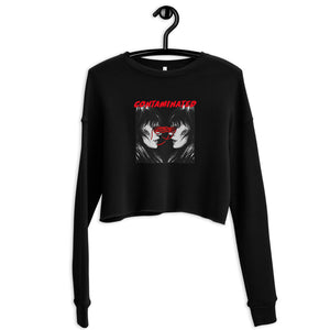 Horror Movie Custom Crop Sweatshirt