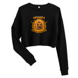 Hilarious Halloween Clothing Custom Crop Sweatshirt