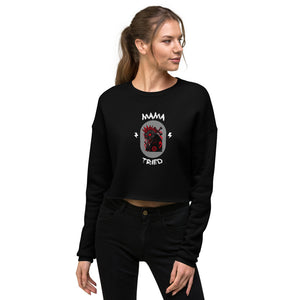 Mama Tried - Anarchist Zombie Custom Crop Sweatshirt