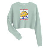 Funny Taco Tuesday Custom Crop Sweatshirt