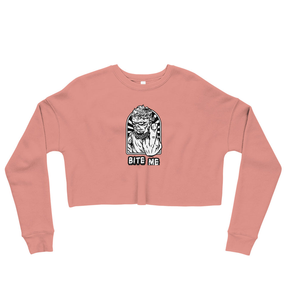 Frankie Attitude Custom Crop Sweatshirt