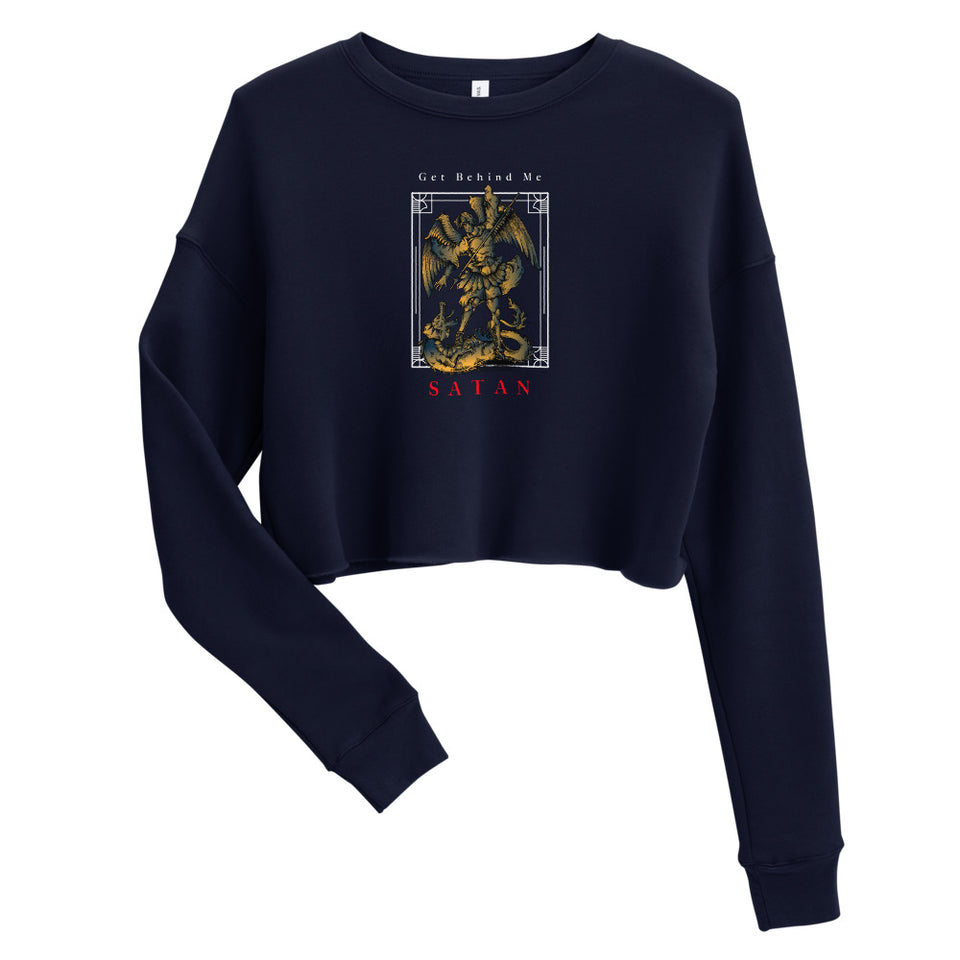 Religious Custom Crop Sweatshirt